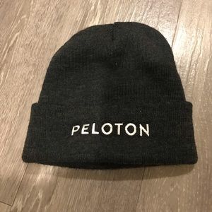 Peloton Grey Knit Beanie